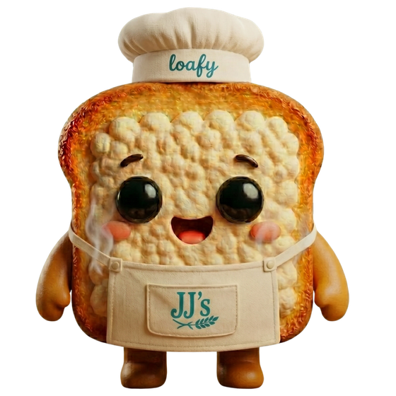 Loafy, JJ's Place mascot